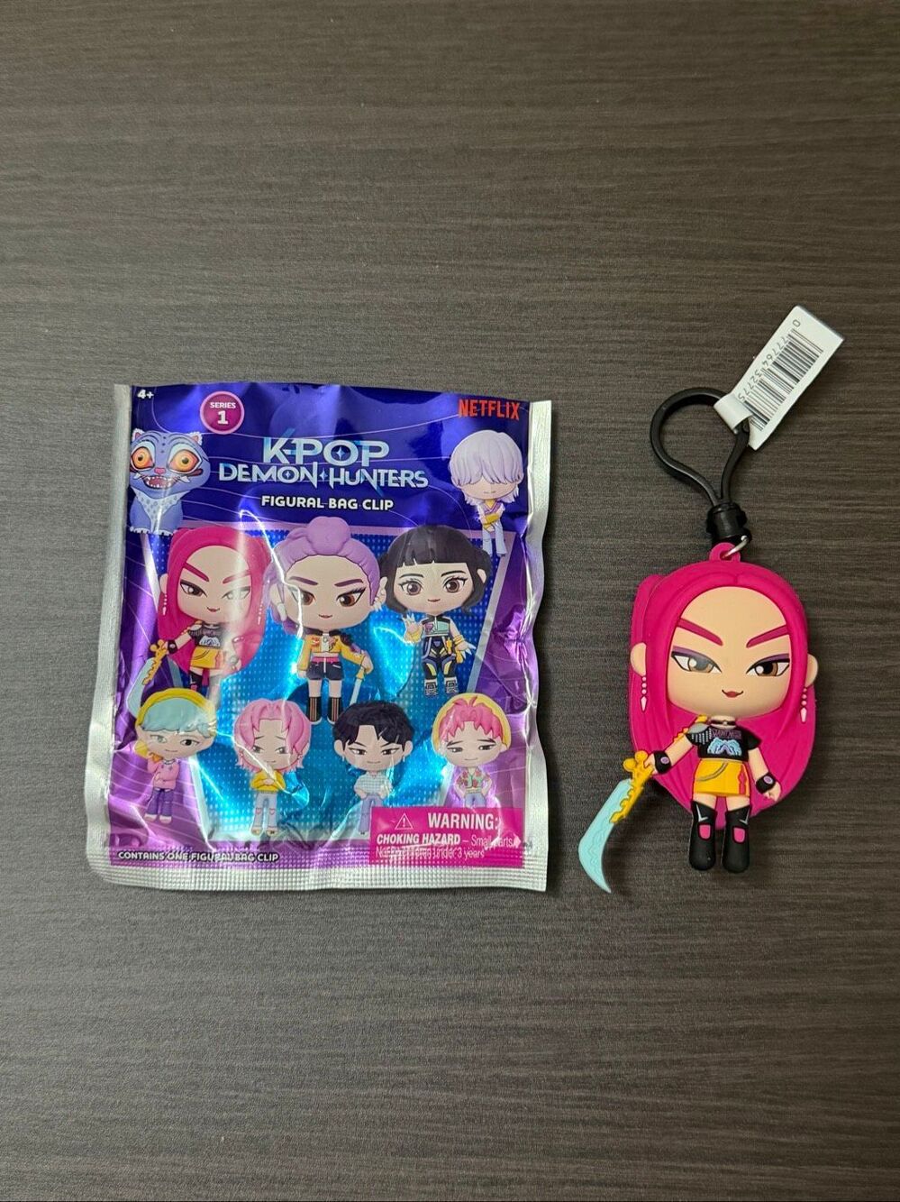 KPop Demon Hunter Character Series 1 Bag Clip Keychain - Mira